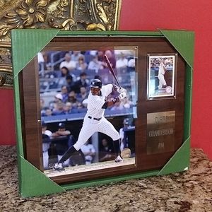 0904 Curtis Granderson NY Yankees Baseball Plaque